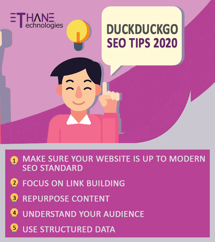 DuckDuckGo SEO Tips 2020